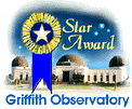 GRIFFITH OBSERVATORY STAR AWARD